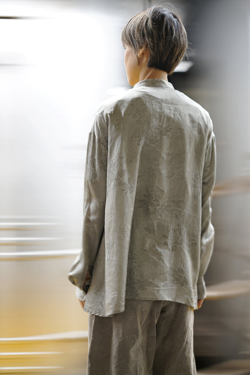 GUAN LE ZHOU PLANT DYED BLOUSE