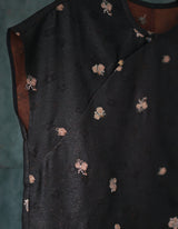 HUA LUO XIANG YUN SHA XIU HUA BLOUSE