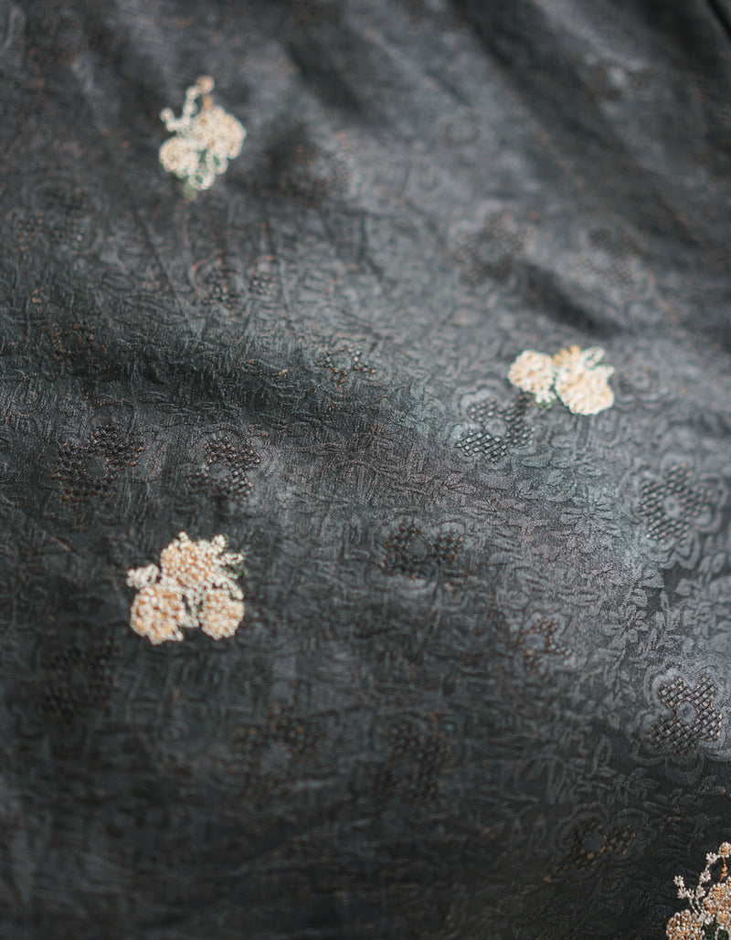 HUA LUO XIANG YUN SHA XIU HUA BLOUSE