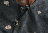 HUA LUO XIANG YUN SHA XIU HUA BLOUSE
