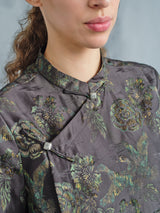 BI YI NIAO PI PA JIN XIANG YUN SHA BLOUSE