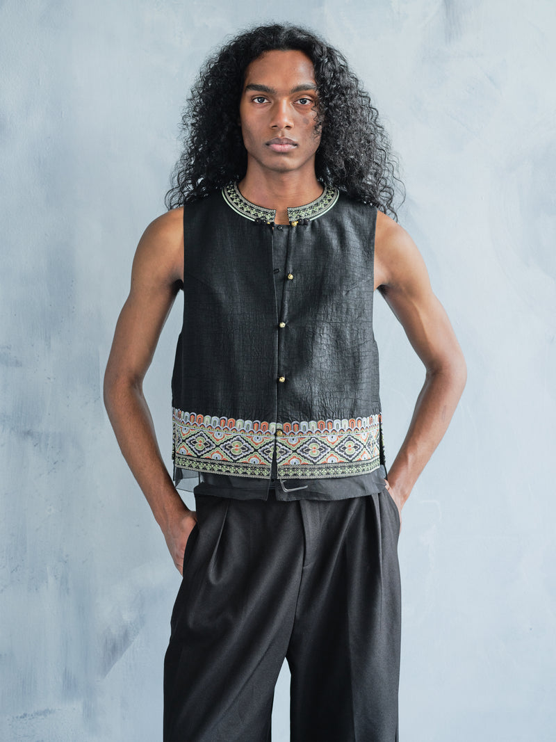 MIAO XIU XIANG YUN SHA VEST