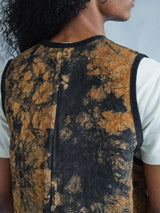 REMADE MIAO VINTAGE PERSIMMON-DYED VEST