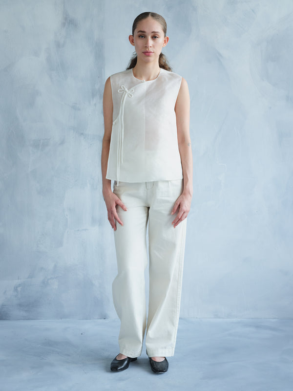 XIE JIN TI HUA SILK BLOUSE