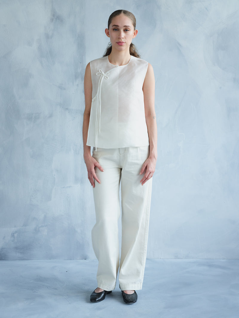 XIE JIN TI HUA SILK BLOUSE