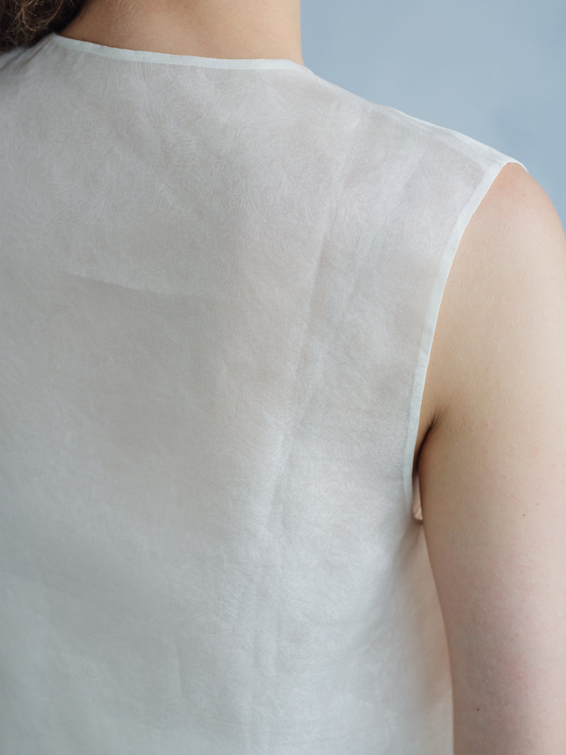 XIE JIN TI HUA SILK BLOUSE