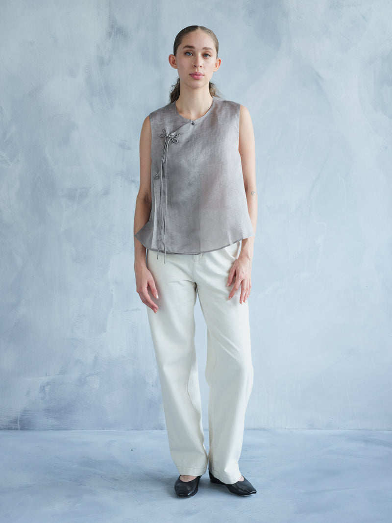 XIE JIN TI HUA SILK BLOUSE