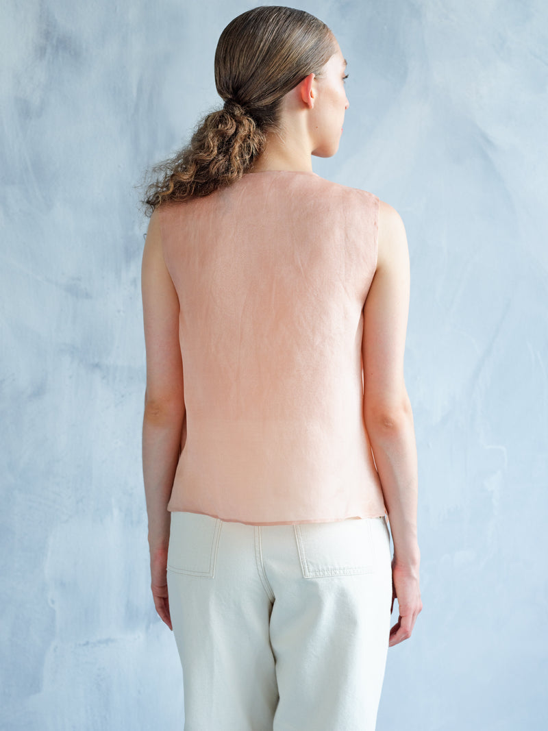 XIE JIN TI HUA SILK BLOUSE