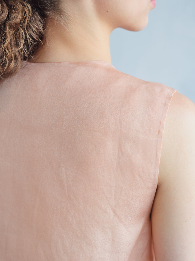 XIE JIN TI HUA SILK BLOUSE