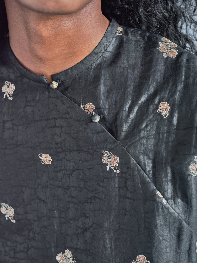 CRACKLED PATTERNED XIANG YUN SHA